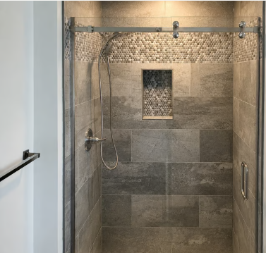 Walk-In Tile Shower